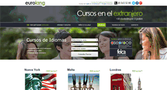 Desktop Screenshot of eurolang.es